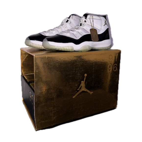 US 9 - Air Jordan 11 Retro Concord Defining Moments Pack DMP - BRAND NEW 2006 - Picture 1 of 16